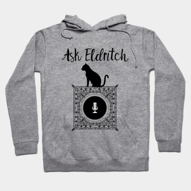 Ask Eldritch - Black Hoodie by Stormfire Productions